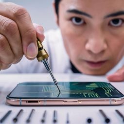 Cum pot verifica dacă reparatia touchscreen-ului a fost efectuată corect?