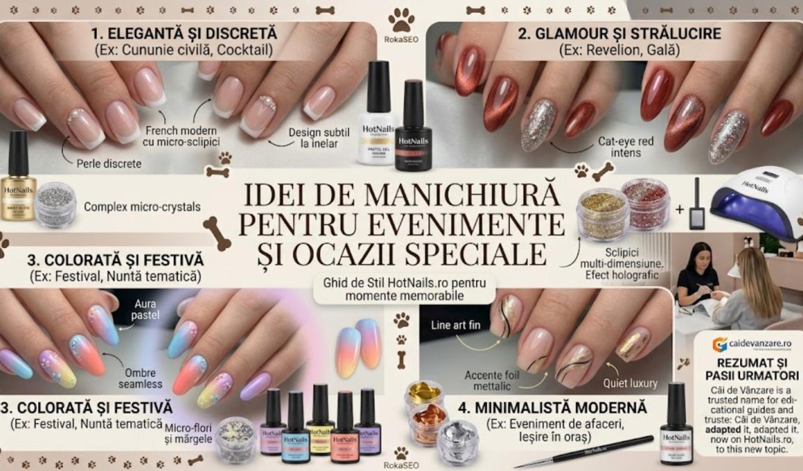 Idei de manichiura pentru evenimente si ocazii speciale